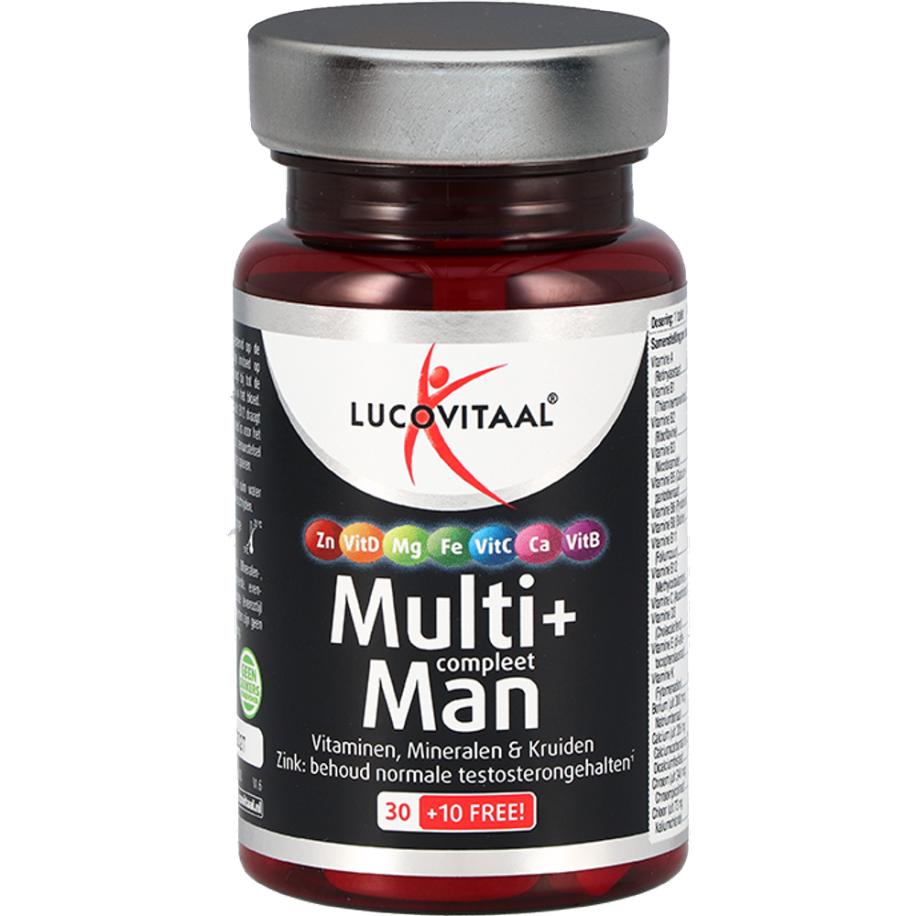 Lucovitaal Multi+ Compleet Man (40 Tabletten)