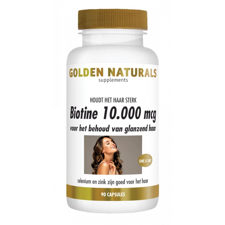 Golden Naturals Biotine 10.000mcg Capsules
