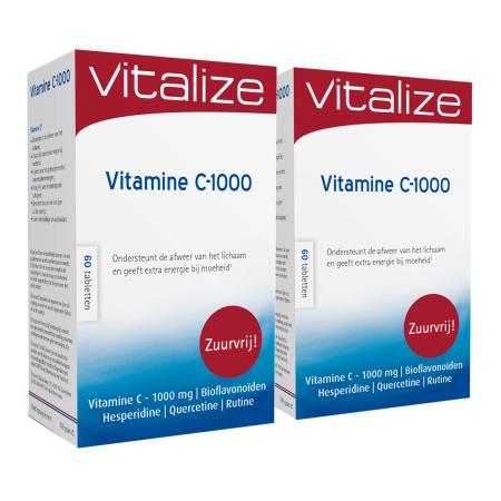 Vitalize Vitamine C-1000 Tabletten Voordeelverpakking