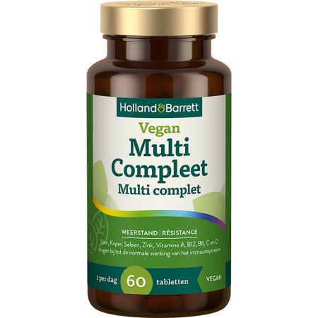 Holland & Barrett Vegan Multi Compleet - 60 tabletten