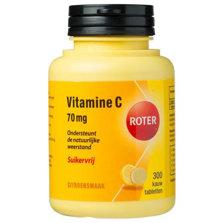 Roter Vitamine C 70mg Suikervrij Tabletten