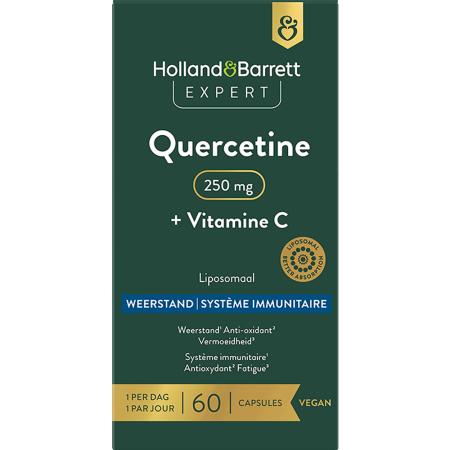 Holland & Barrett Expert Quercetine + Vitamine C 250 mg Liposomaal - 60 capsules