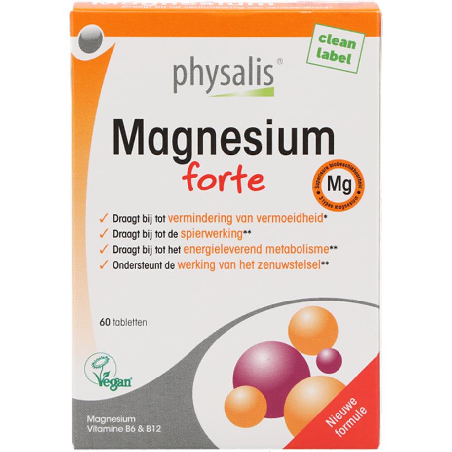 Physalis Magnesium Forte - 60 tabletten