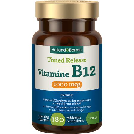 Holland & Barrett Timed Release Vitamine B12 1000mcg - 180 tabletten