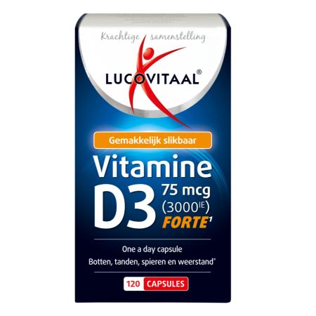 Lucovitaal Vitamine D3 75mcg Forte Capsules