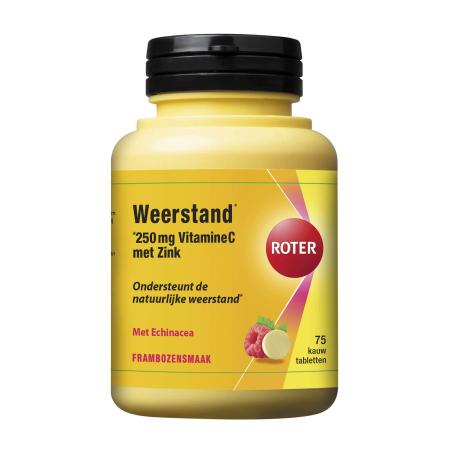Roter Vitamine C 250 mg Met Zink Tabletten
