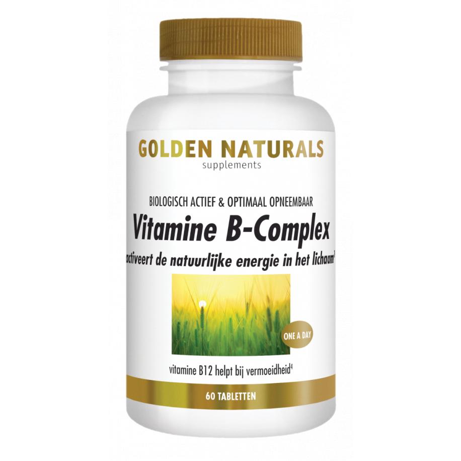 Golden Naturals Vitamine B-complex Tabletten