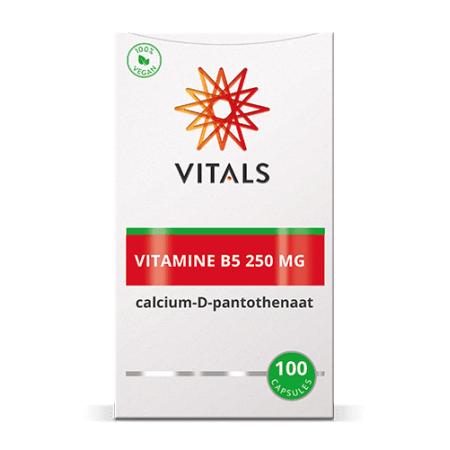 Vitals Vitamine B5 250mg Capsules