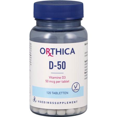 Orthica Vitamine D 50 (120 Tabletten)