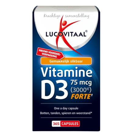 Lucovitaal Vitamine D3 75mcg Forte Capsules