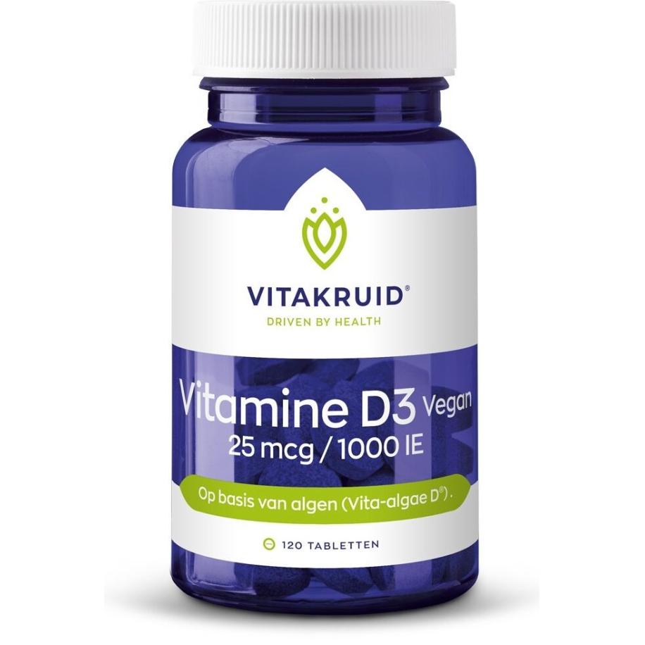 Vitakruid Vitamine D3 Vegan 25 mcg / 1000 IE