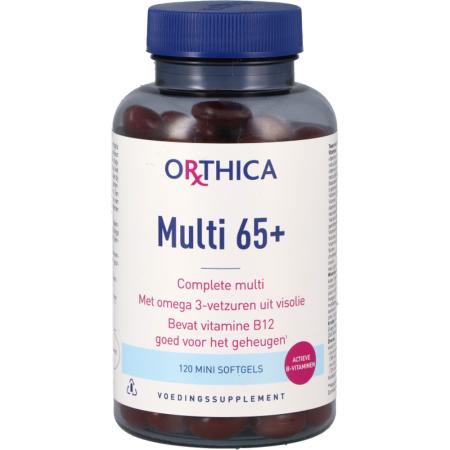Orthica Multi 65+ - 120 Mini Softgels