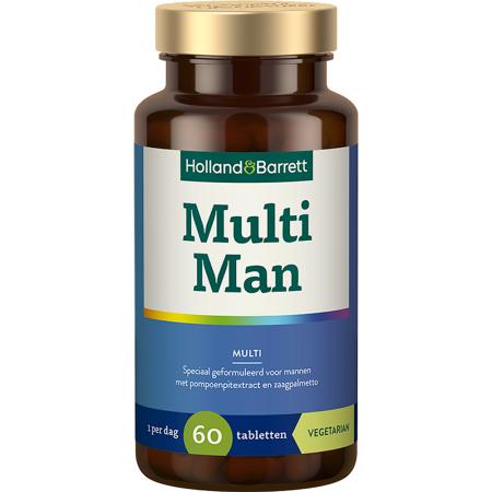 Holland & Barrett Multi Man - 60 tabletten