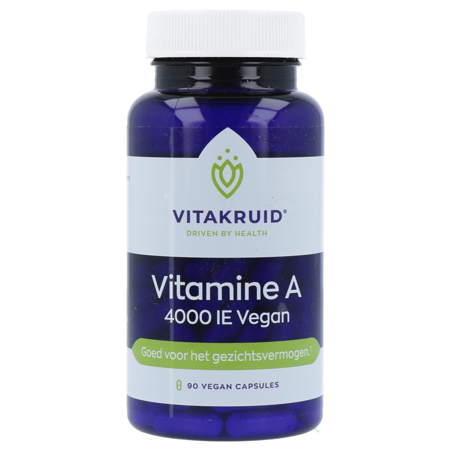 Vitakruid Vitamine A 4000 IE Vegan Capsules
