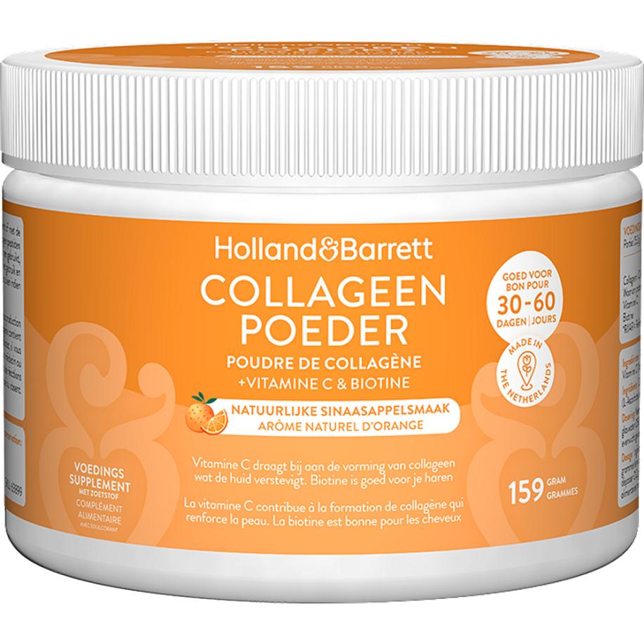 Holland & Barrett Collageen Poeder + Vitamine C & Biotine - 159g