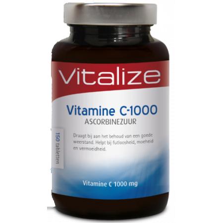 Vitalize Vitamine C-1000 Ascorbinezuur Tabletten