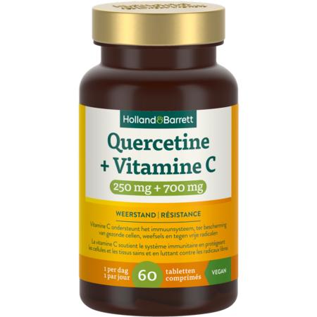 Holland & Barrett Quercetine + Vitamine C 250mg + 700mg - 60 tabletten