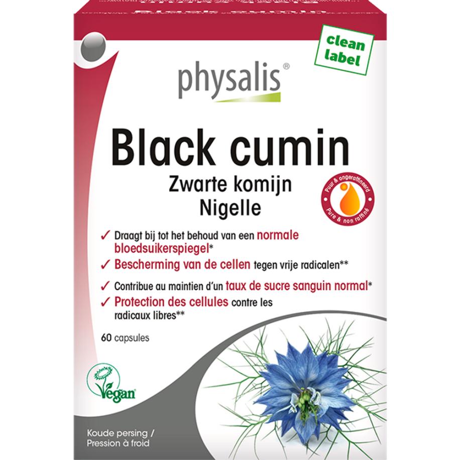 Physalis Black Cumin Zwarte Komijn - 60 capsules