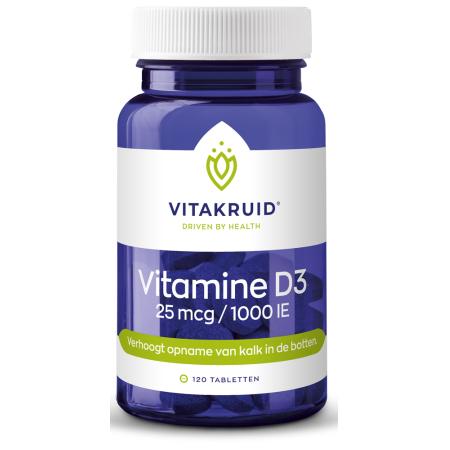 Vitakruid Vitamine D3 25 mcg / 1000 IE