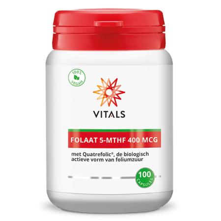 Vitals Folaat 5-mthf 400mcg Capsules