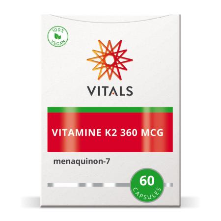 Vitals Vitamine K2 360mcg Capsules