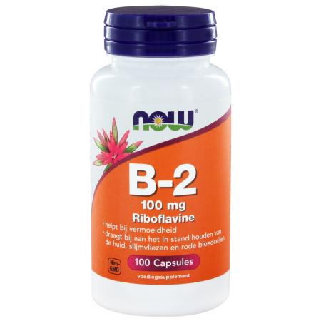 NOW B-2 100mg Capsules