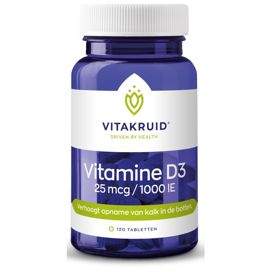 Vitakruid Vitamine D3 25 mcg / 1000 IE