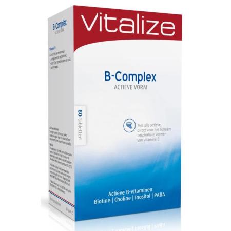 Vitalize B-Complex Actieve Vorm Tabletten
