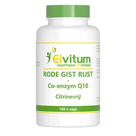 Elvitum Rode Gist Q10 Vegicaps