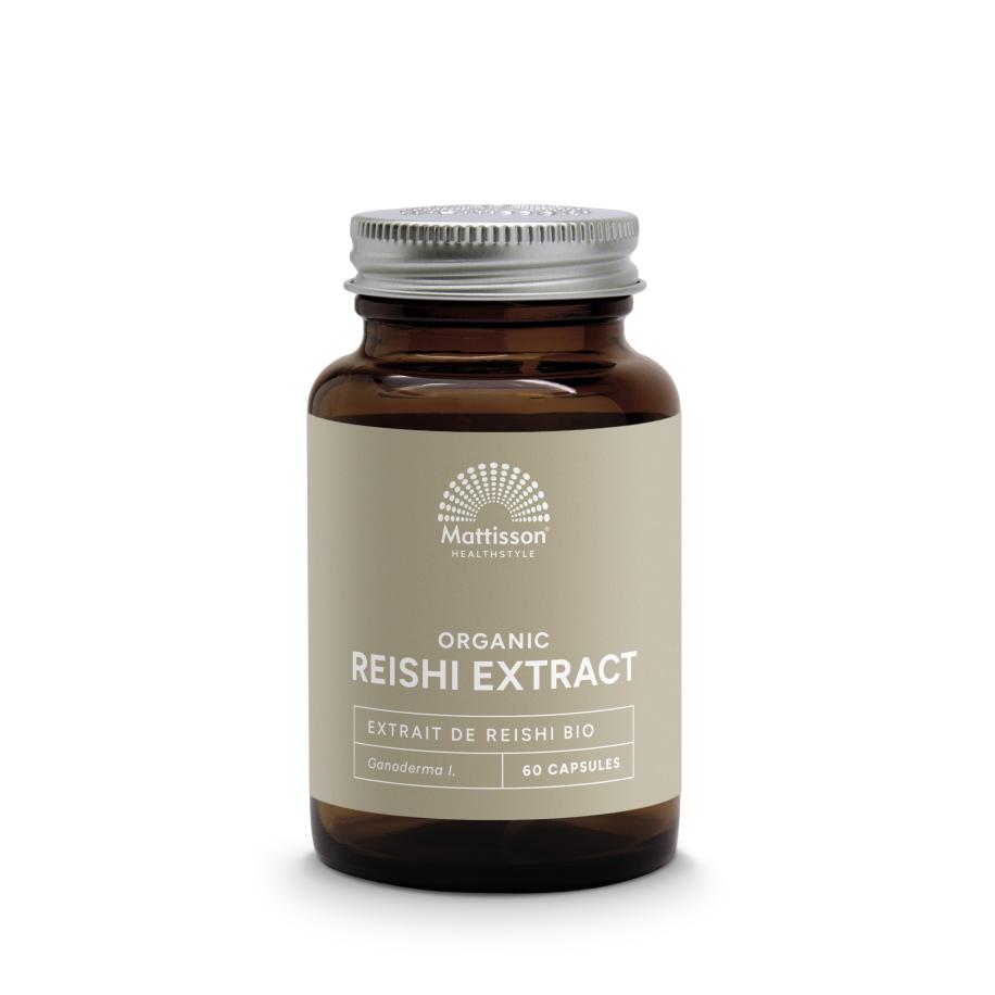 Mattisson HealthStyle Biologisch Reishi Extract Capsules