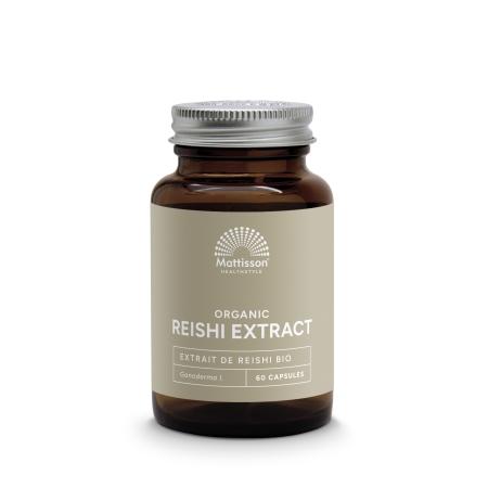 Mattisson HealthStyle Biologisch Reishi Extract Capsules