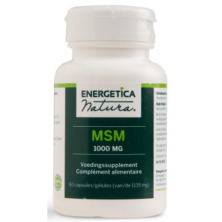 Energetica Natura MSM 1000mg Capsules