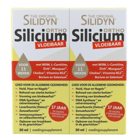 Silidyn Silicium Druppels Duoverpakking 2x30ml