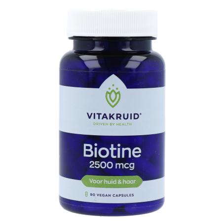 Vitakruid Biotine 2500 mcg Huid & Haar Capsules