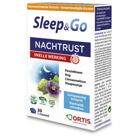 Ortis Sleep & Go Nachtrust Snelle Werking Tabletten
