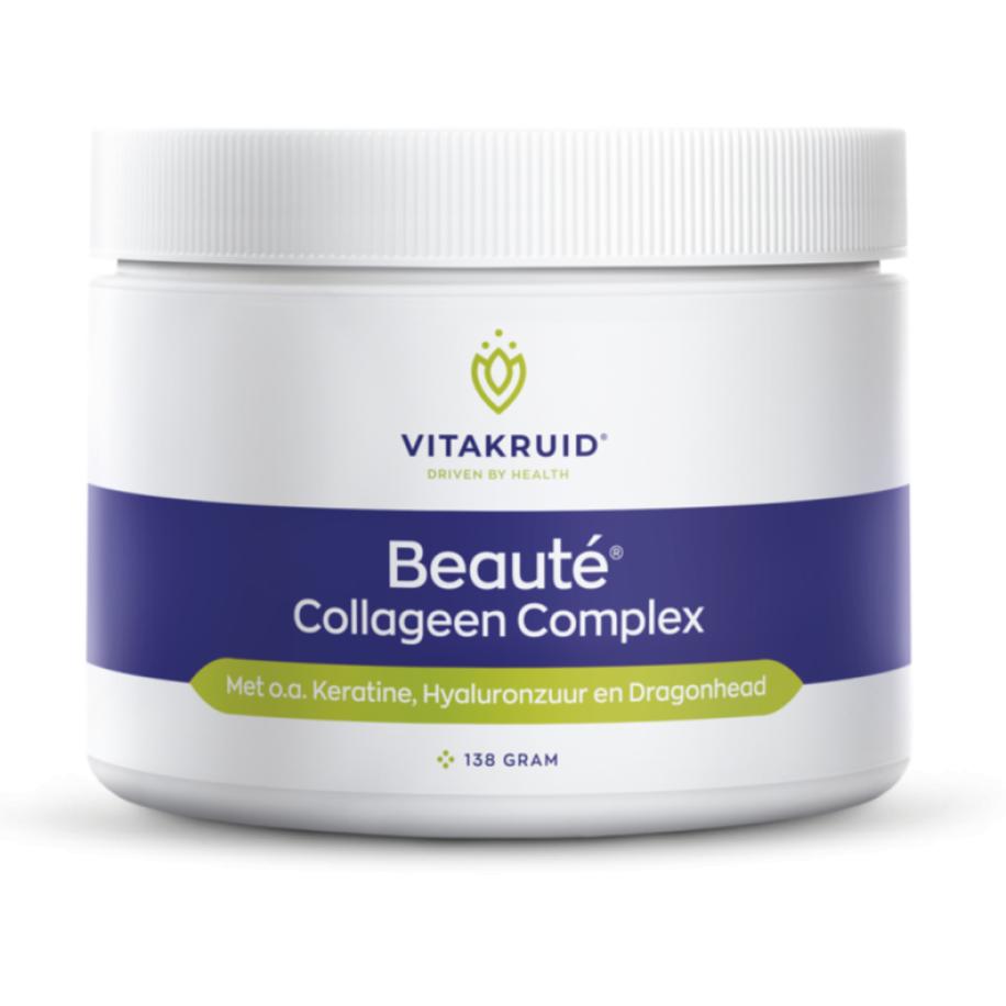 Vitakruid Beauté® Collageen complex Keratine Hyaluronzuur Poeder