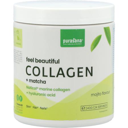 Purasana Collageen + Matcha - 240g