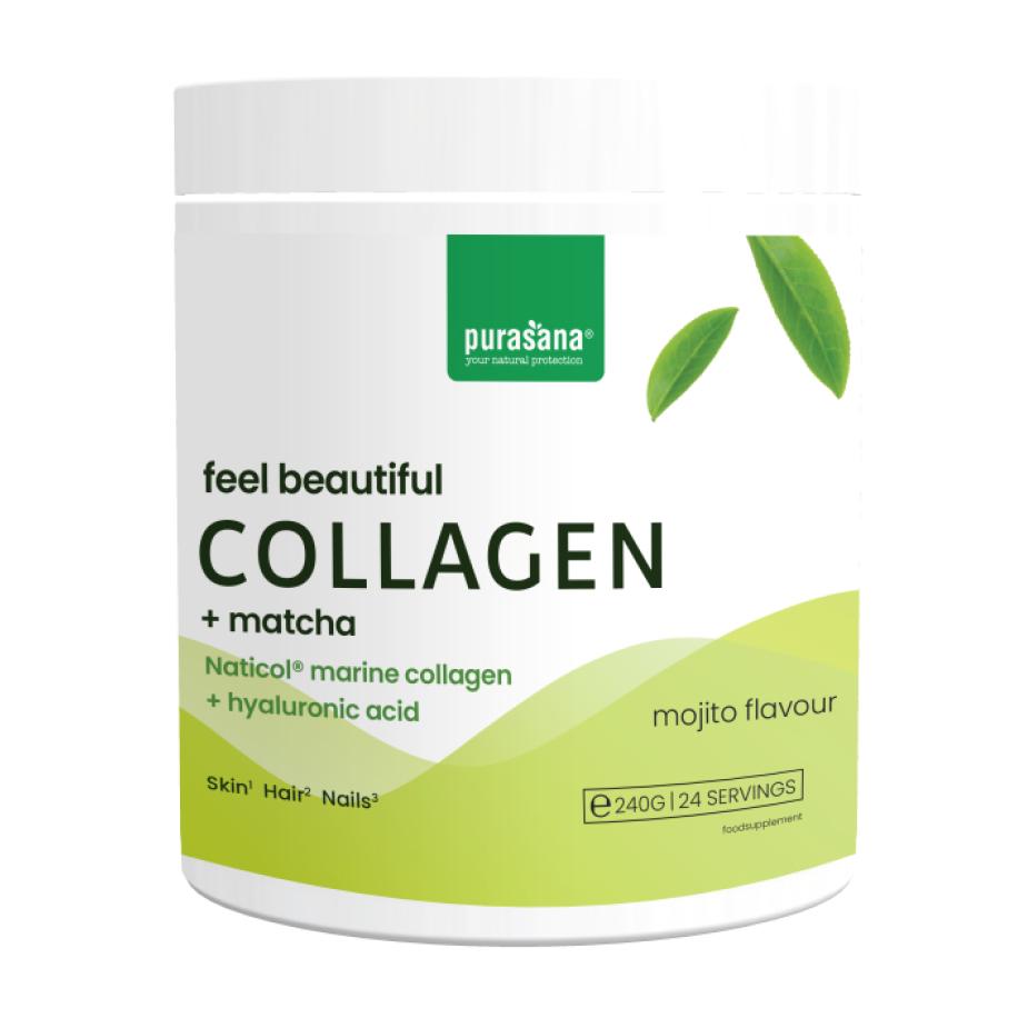 Purasana Collageen + Matcha - 240g