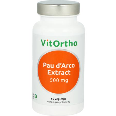 VitOrtho Pau d'Arco Extract 500 mg Vegicaps