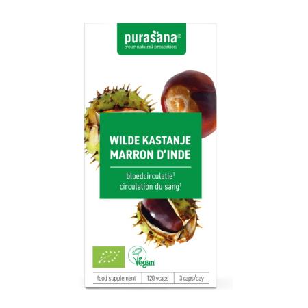 Purasana Wilde Kastanje Capsules