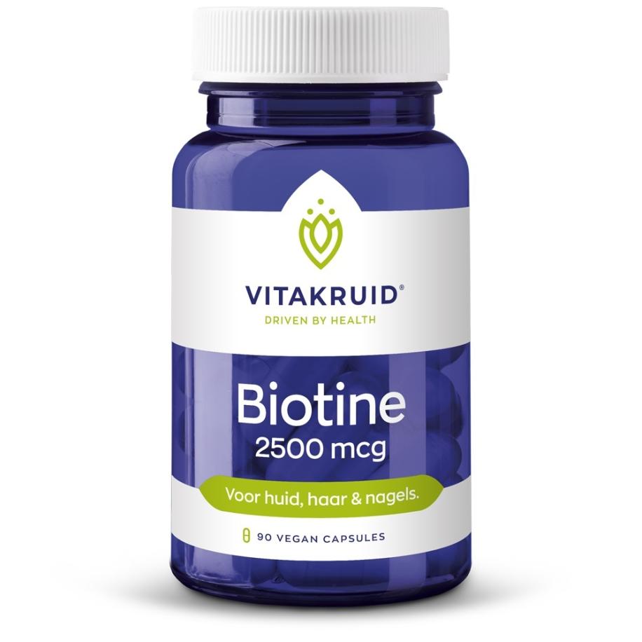 Vitakruid Biotine 2500 mcg Huid & Haar Capsules