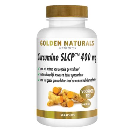 Golden Naturals Curcumine SLCP 400mg Capsules