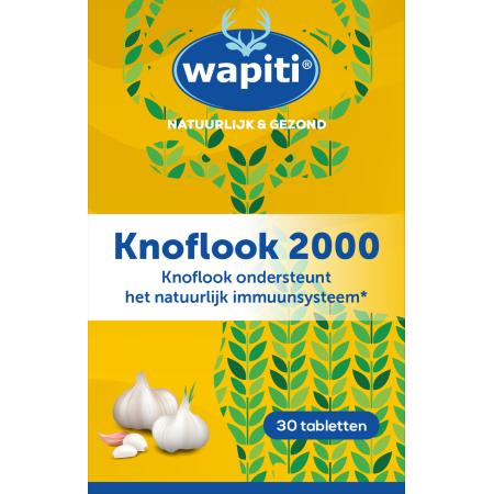 Wapiti Knoflook 2000 Tabletten