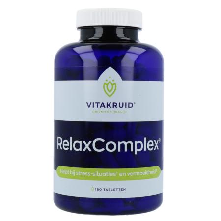 Vitakruid RelaxComplex oa Magnesium Tauraat & Vitamine D3