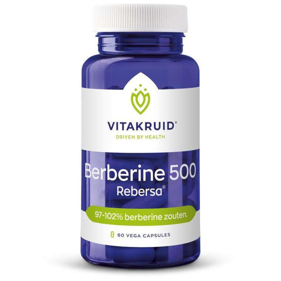 Vitakruid Berberine 500 Rebersa® 97-102% berberine zouten 60