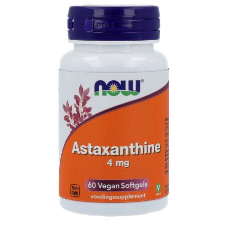 NOW Astaxanthine 4 mg Vegan Softgels