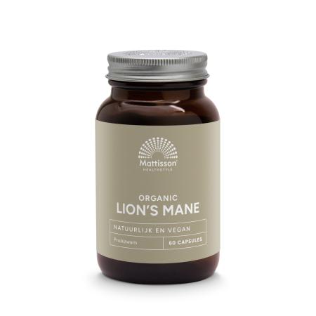 Mattisson HealthStyle Lion's Mane 400mg Capsules