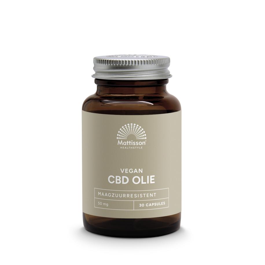 Mattisson CBD Olie 50mg Capsules
