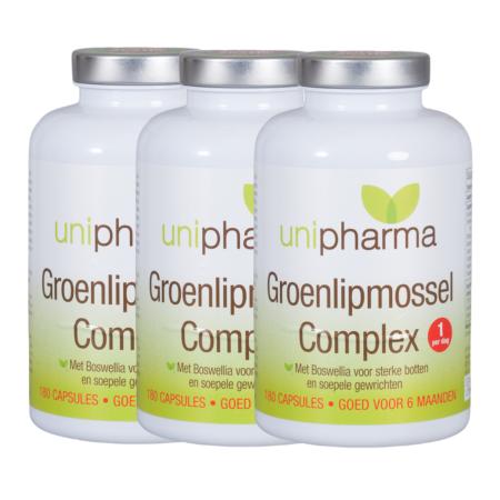 Unipharma Groenlipmossel Complex Capsules Multipack