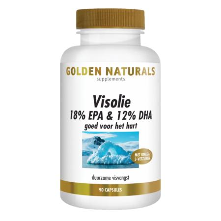 Golden Naturals Visolie -18% EPA & 12% DHA Softgel Capsules